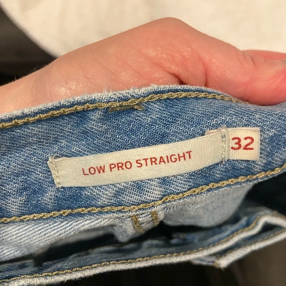 Levi's Blue Straight Leg Jeans